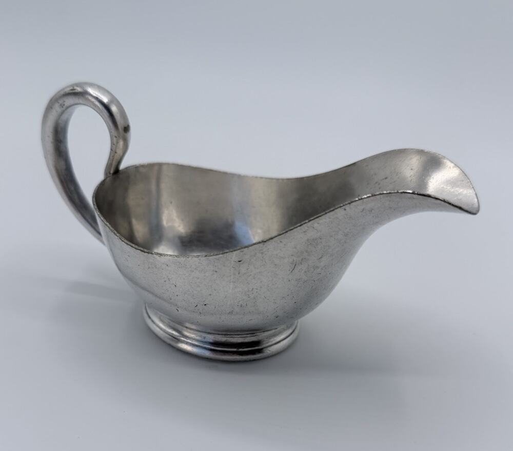 Vintage Elkington Plate England Silverplate 5 Oz Gravy Boat No. 19579